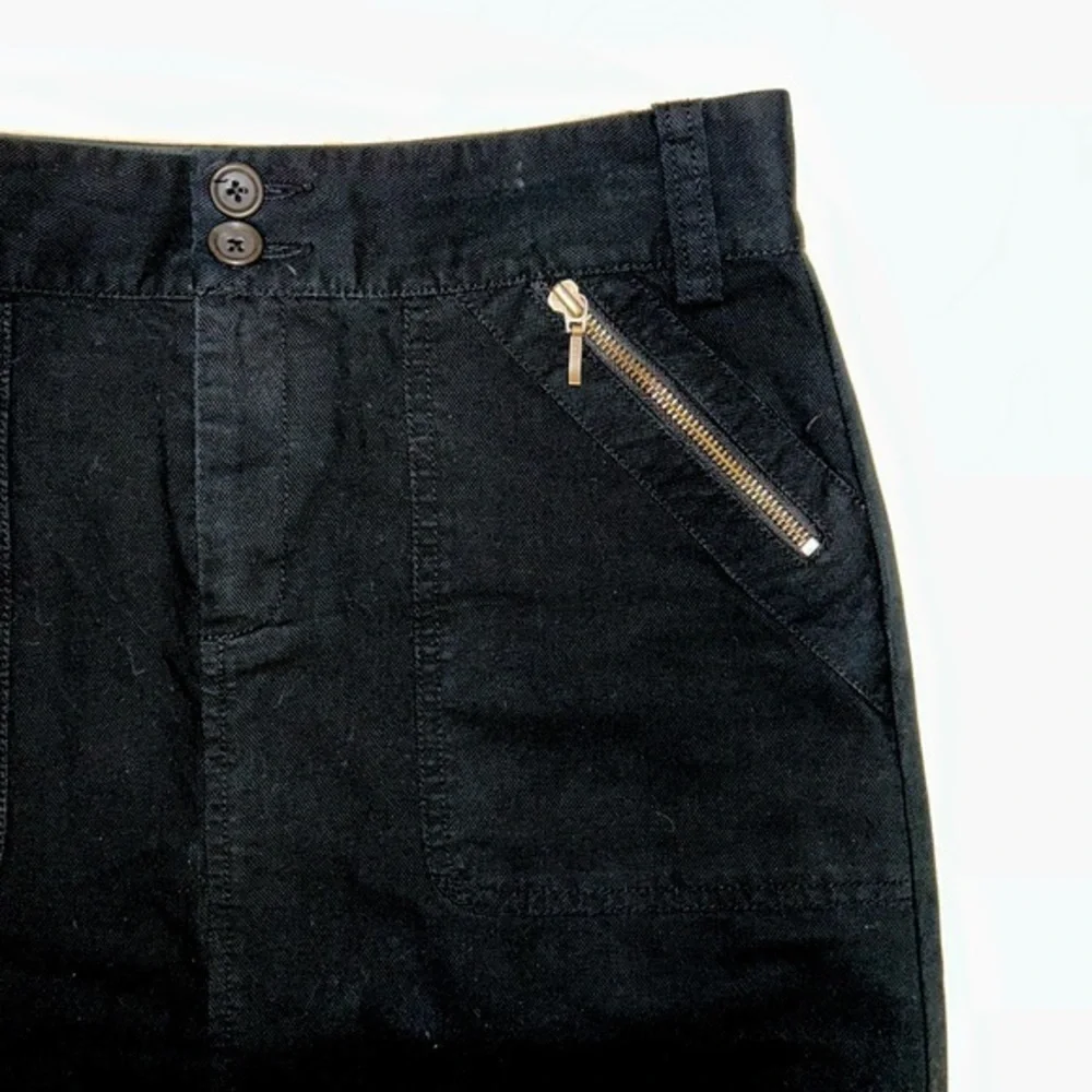 Banana Republic utility skirt with zipper pockets -‎ sz 2 - Picture 2 of 6